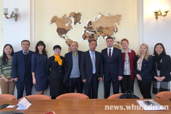 武汉大学代表团访问俄罗斯、塞尔维亚两国(图2)